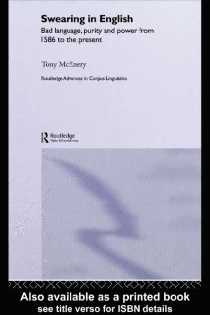 Tony McEnery - Swearing in English, E-bok