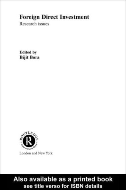Bijit Bora - Foreign Direct Investment, E-bok