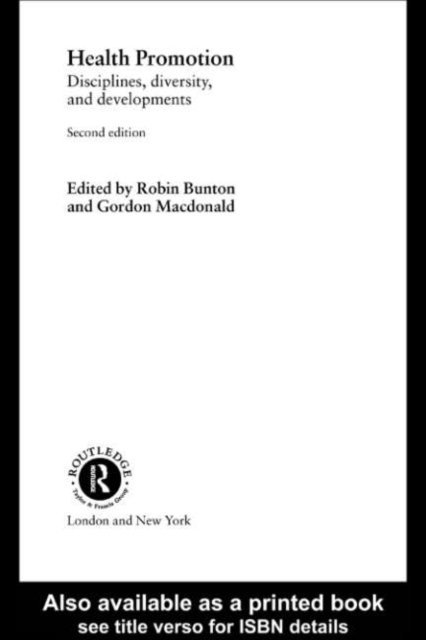 Gordon Macdonald, Gordon MacDonald, Robin Bunton - Health Promotion, E-bok