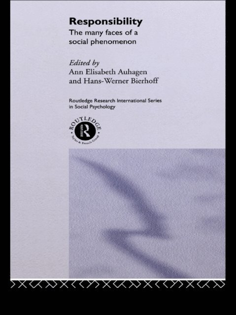 Hans-Werner Bierhoff, Ann Elisabeth Auhagen - Responsibility, E-bok