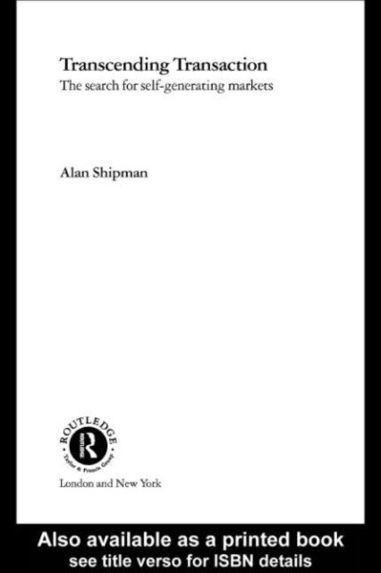 Alan Shipman - Transcending Transaction, E-bok