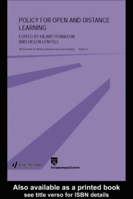 Hilary Perraton, Helen Lentell - Policy for Open and Distance Learning, E-bok
