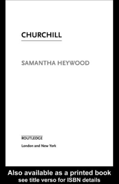 Samantha Heywood - Churchill, E-bok