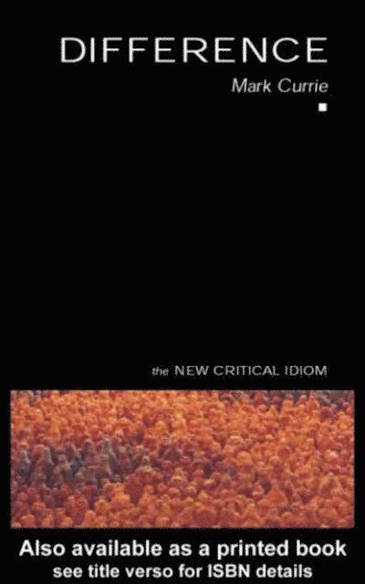 Mark Currie - Difference, E-bok