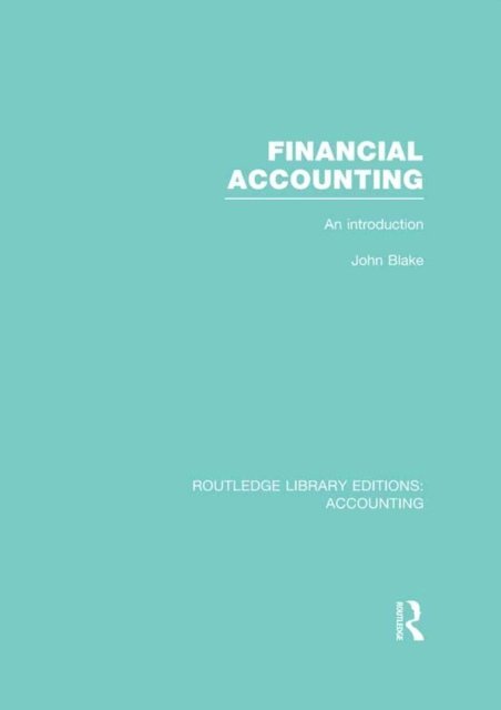 John Blake - Financial Accounting (RLE Accounting), E-bok