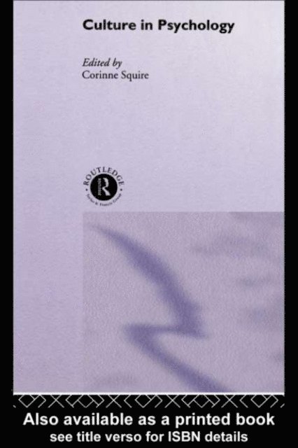 Corinne Squire - Culture in Psychology, E-bok