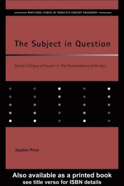 Stephen Priest - Subject in Question, E-bok