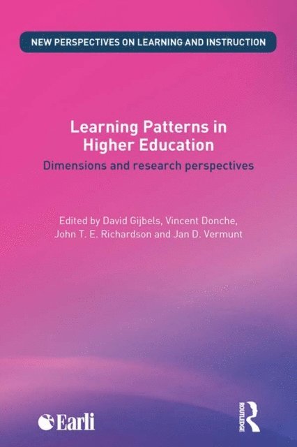 Jan D. Vermunt, John T. E. Richardson, Vincent Donche, David Gijbels - Learning Patterns in Higher Education, E-bok