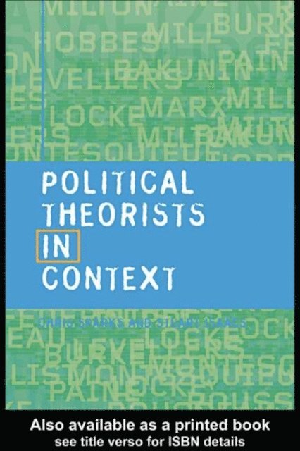 Stuart Isaacs, Chris Sparks - Political Theorists in Context, E-bok
