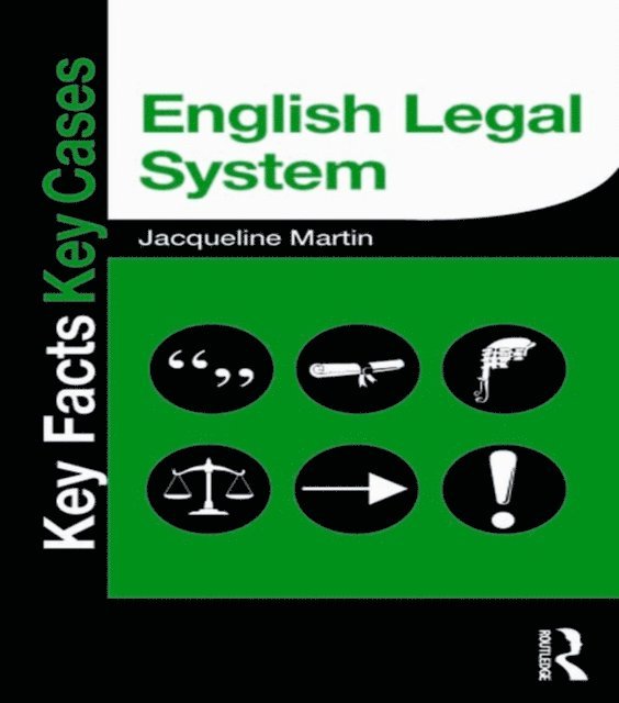 Jacqueline Martin - English Legal System, E-bok