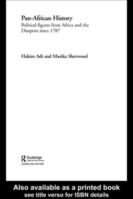 Marika Sherwood, Hakim Adi - Pan-African History, E-bok