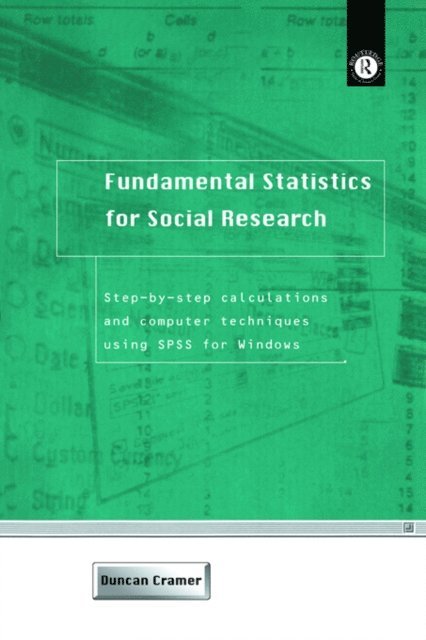 Duncan Cramer - Fundamental Statistics for Social Research, E-bok