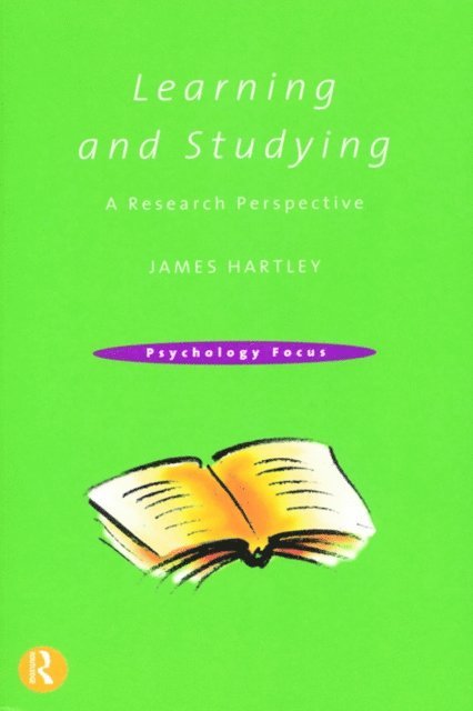 James Hartley - Learning and Studying, E-bok. Tillgänglighet: Lägg i varukorg