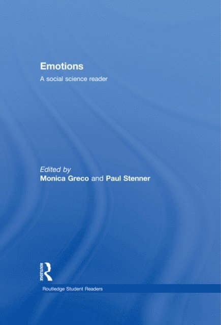 Monica Greco, Paul Stenner - Emotions, E-bok