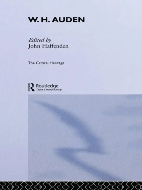John Haffenden, Dr John Haffenden - W.H. Auden, E-bok. Tillgänglighet: Lägg i varukorg