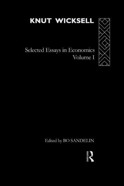Bo Sandelin - Knut Wicksell, E-bok