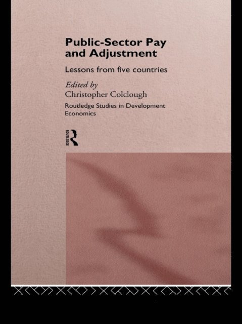 Christopher Colclough - Public Sector Pay and Adjustment, E-bok