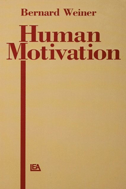 Bernard Weiner - Human Motivation, E-bok