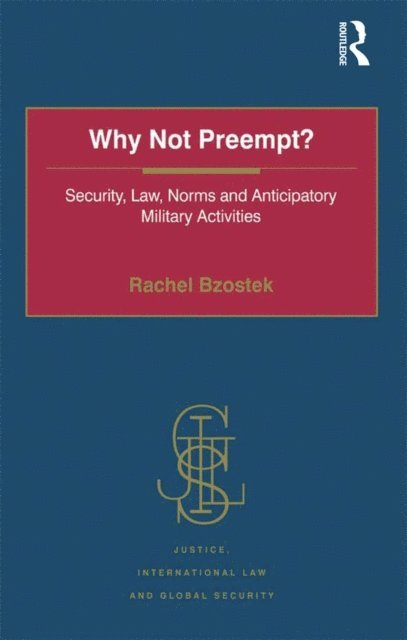 Rachel Bzostek - Why Not Preempt?, E-bok