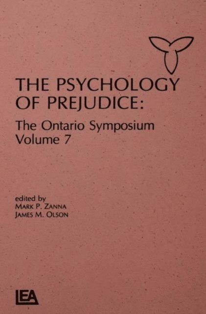 James M. Olson, Mark P. Zanna - Psychology of Prejudice, E-bok