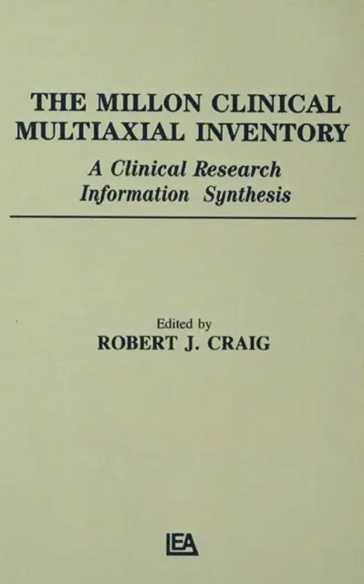Robert J. Craig - Millon Clinical Multiaxial Inventory, E-bok. Tillgänglighet: Lägg i varukorg