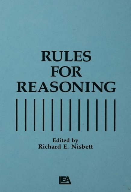 Richard E. Nisbett - Rules for Reasoning, E-bok