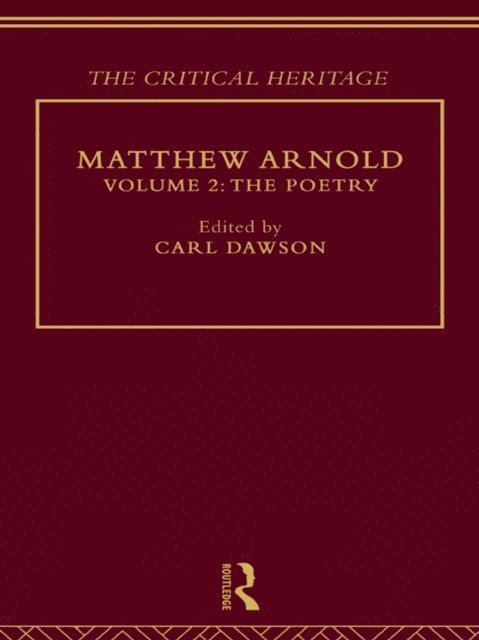 Carl Dawson - Matthew Arnold, E-bok
