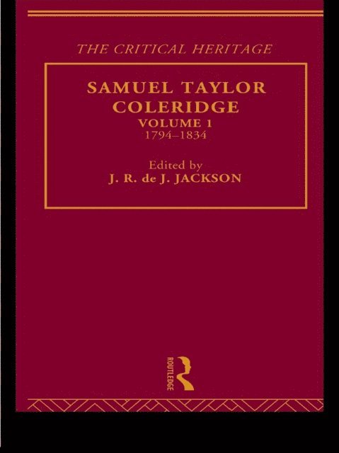 J.R. de J. Jackson - Samuel Taylor Coleridge, E-bok