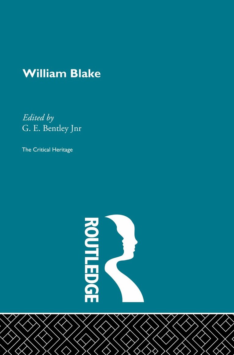 G.E. Bentley Jnr. - William Blake, E-bok