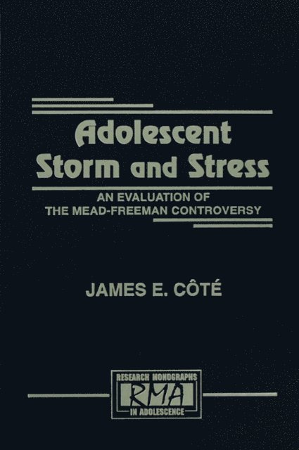 James E. Cote, James E. C&quote;t‚ - Adolescent Storm and Stress, E-bok