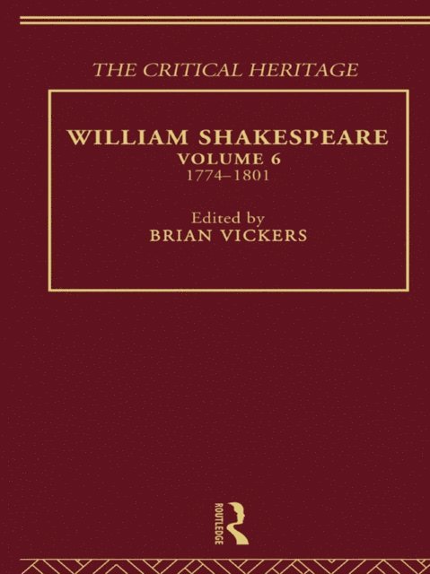 Brian Vickers - William Shakespeare, E-bok