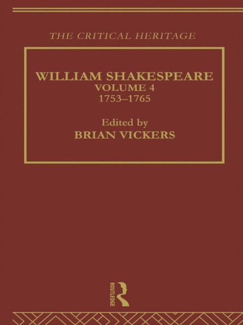Brian Vickers - William Shakespeare, E-bok