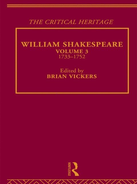 Brian Vickers - William Shakespeare, E-bok