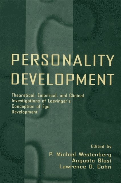 Lawrence D. Cohn, Augusto Blasi, P. Michiel Westenberg - Personality Development, E-bok. Tillgänglighet: Lägg i varukorg