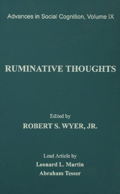 Jr. Robert S. Wyer - Ruminative Thoughts, E-bok. Tillgänglighet: Lägg i varukorg