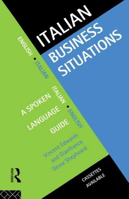 Gianfranca Gessa Shepheard, Vincent Edwards - Italian Business Situations, E-bok