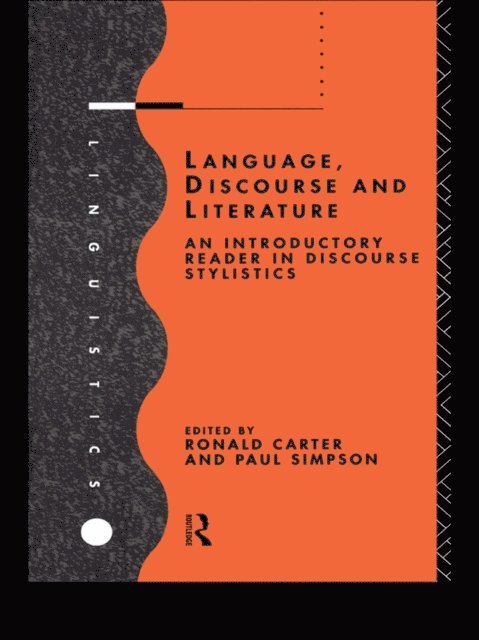 Paul Simpson, Ronald Carter - Language, Discourse and Literature, E-bok