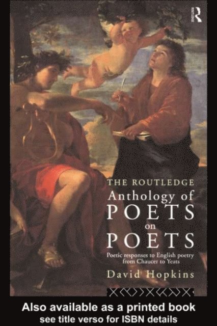 David Hopkins - Routledge Anthology of Poets on Poets, E-bok