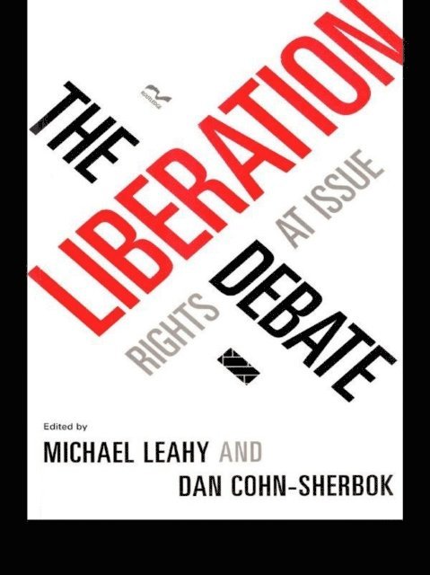 Michael Leahy, Dan Cohn-Sherbok - Liberation Debate, E-bok