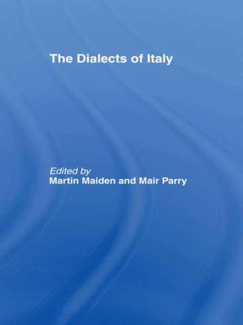 Mair Parry, Martin Maiden, Dr Martin Maiden - Dialects of Italy, E-bok
