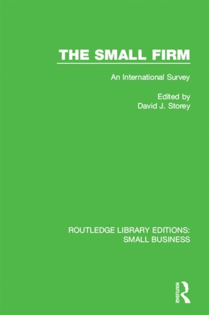 David J. Storey - Small Firm, E-bok