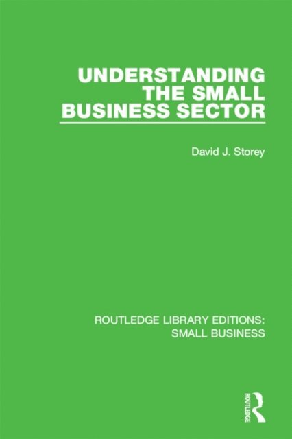 David J. Storey - Understanding The Small Business Sector, E-bok