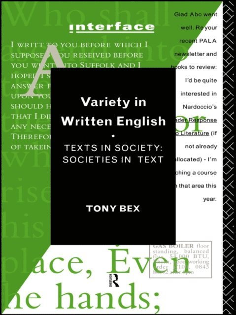 Tony Bex - Variety in Written English, E-bok