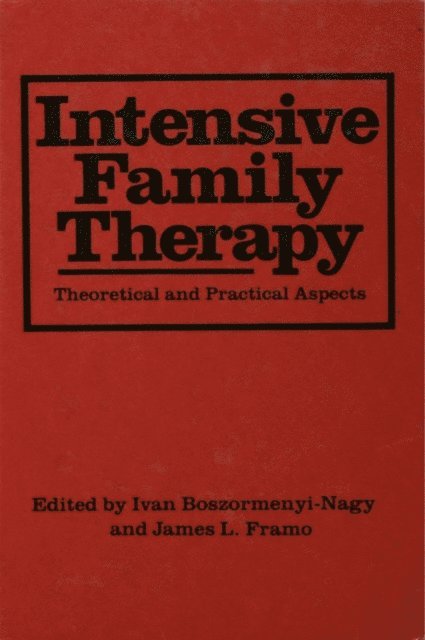Intensive Family Therapy