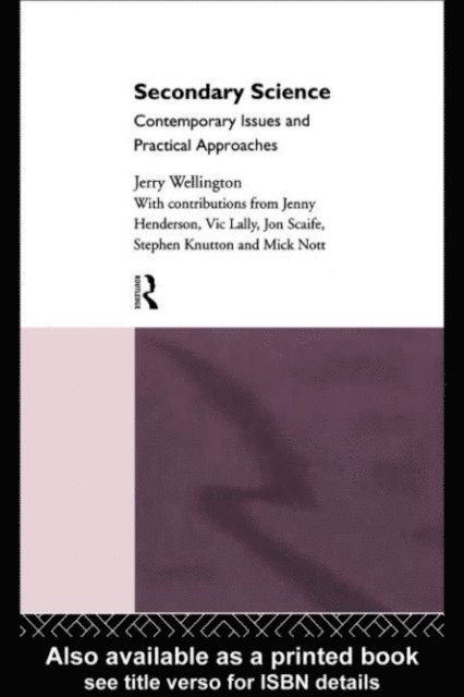 Jerry Wellington - Secondary Science, E-bok