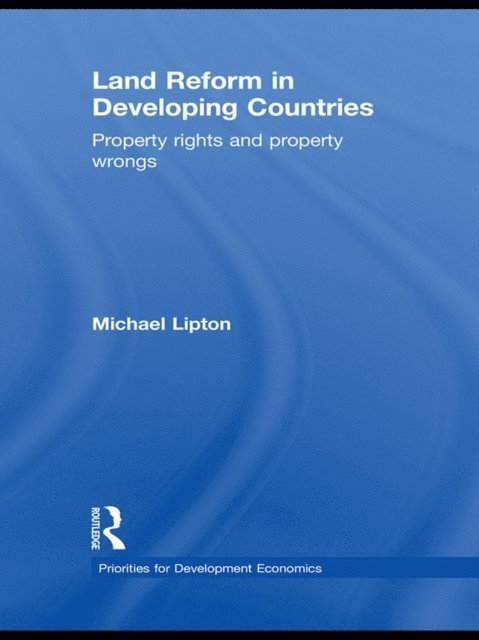 Michael Lipton - Land Reform in Developing Countries, E-bok