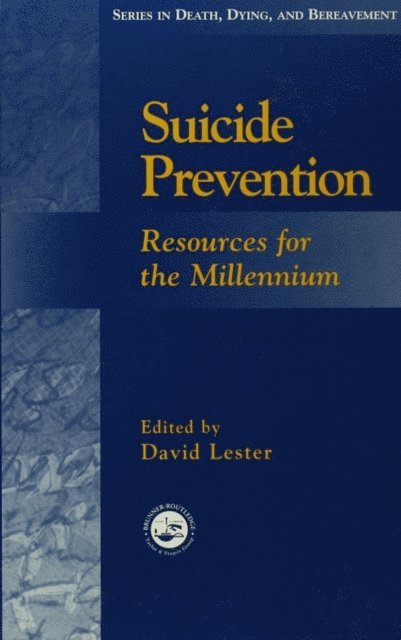 David Lester - Suicide Prevention, E-bok