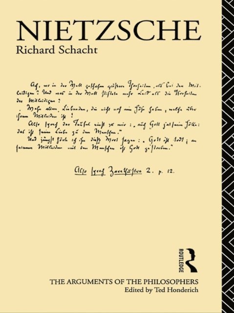 Richard Schacht, Ted Honderich - Nietzsche, E-bok