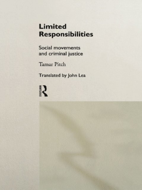 Tamar Pitch - Limited Responsibilities, E-bok