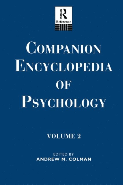 Andrew M. Colman - Companion Encyclopedia of Psychology, E-bok